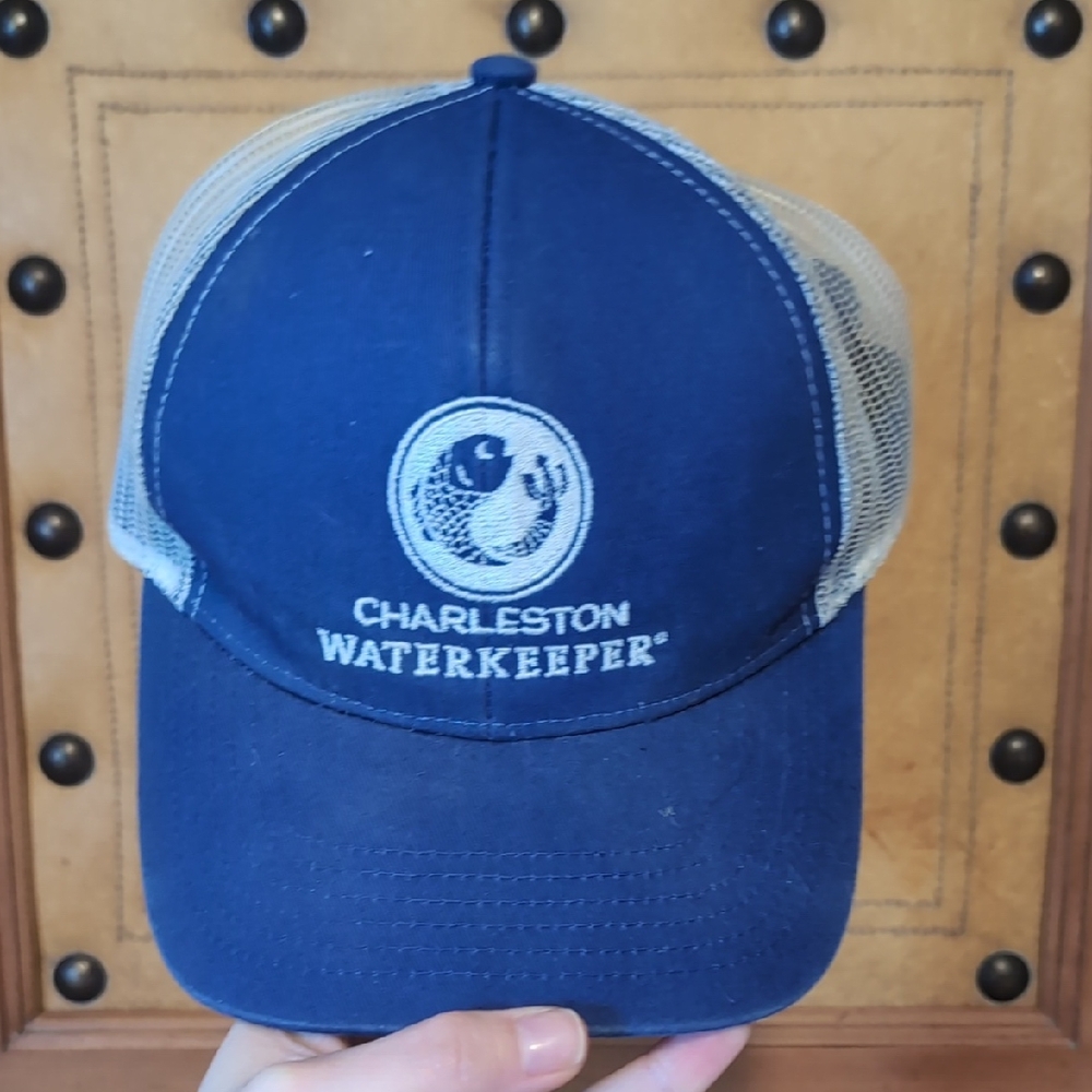 Charleston Waterkeeper Blue Mesh Cap